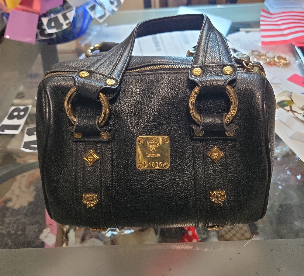 MCM MINI BOSTON BAG, FREE ENTRY IN THE NEVERFULL GIVEAWAY TRU JULY